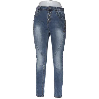 Jeans (Blue) from Chica London Cotton, Elastane, Polyester, Viscose