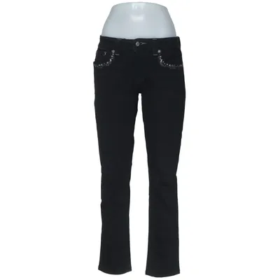 Jeans (Svart) från Miss Me Bomull, Elastan