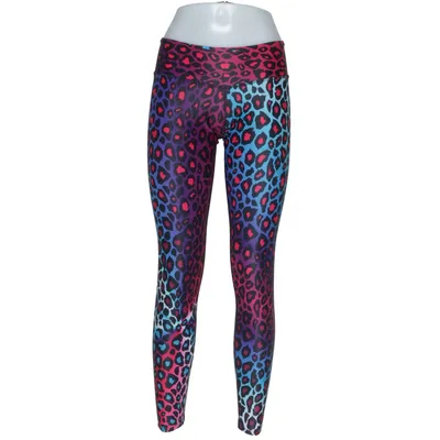 Sportleggings (Blauw, Roze, Meerkleurig) van Spiuk Elastaan, Polyamide