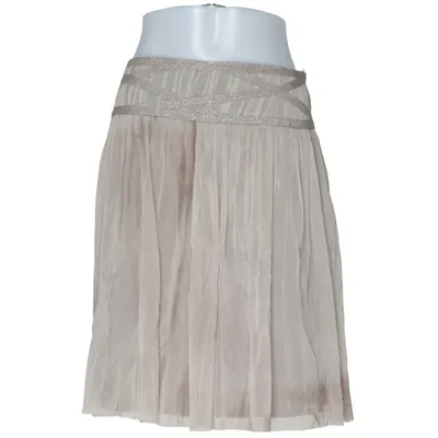 Skirt (Beige) from Staff Polyamide, Polyester