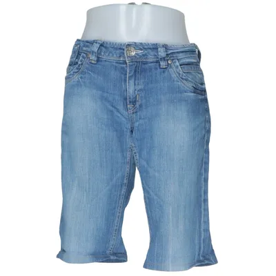 Denim shorts (Blauw) van Denim by Lindex Katoen, Elastaan
