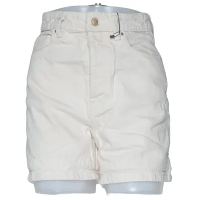 Denim shorts (Beige) from Zara Cotton