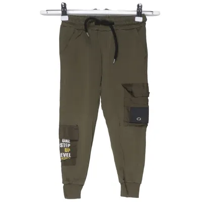 Pantalon cargo (Vert) de Caribou Coton, Élasthane, Polyester