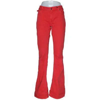 Jean (Rouge) de Swedish Hasbeens Coton, Élasthane