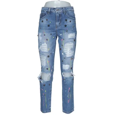 Jeans (Blå, Flerfarvet) fra Realty Bomuld, Elastan