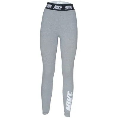 Sportleggings (Grijs) van Nike Katoen, Elastaan, Polyester