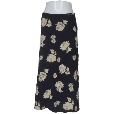 Maxi rok (Blauw, Beige) van Woman Collection H&M Viscose