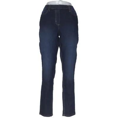 Jeans (Blå) från Bonprix Bomull, Elastan, Polyester