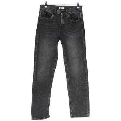 Spijkerbroek (Grijs) van Lindex Katoen, Elastaan, Polyester