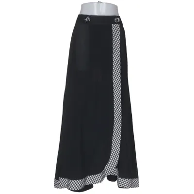 Wrap skirt (Black, White)
