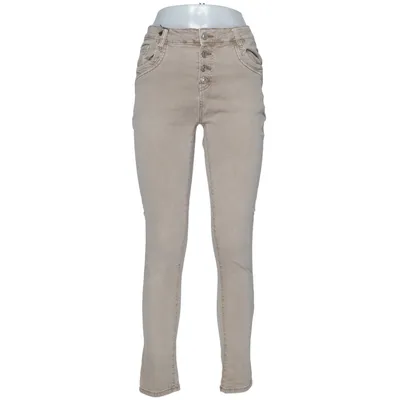 Spijkerbroek (Beige) van Laulia Denim Makers Katoen, Elastaan