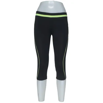 Sports tights (Black, Yellow) from Freddy Elastane, Polyester