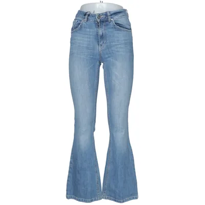 Jeans (Blå) fra Never Denim Bomuld, Elastan