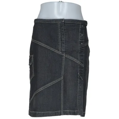 Denim skirt (Gray) from Esthis Cotton, Polyester