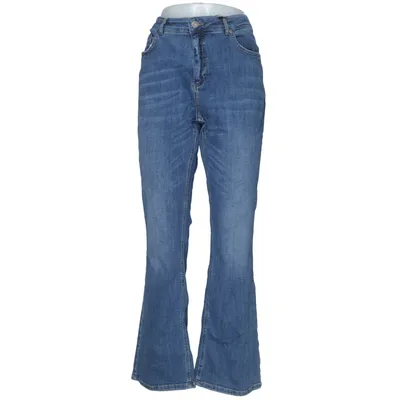 Jean (Bleu) de June Coton, Élasthane, Lyocell, Polyester
