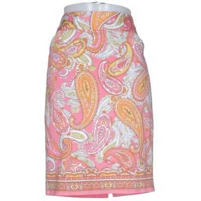 Rok (Roze, Oranje, Geel) van Charter Club Katoen, Elastaan, Polyester