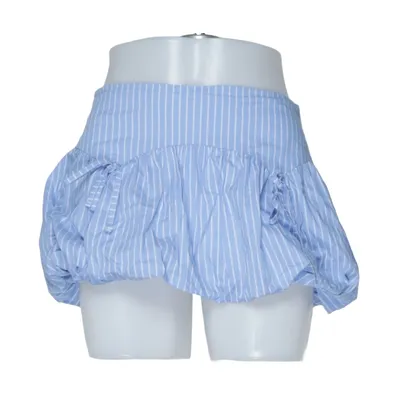 Rok (Blauw, Wit) van Edikted Katoen, Elastaan, Polyamide