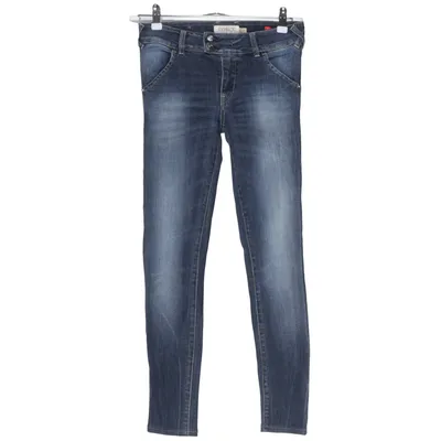 Jeans (Blå) från Met Bomull, Elastan, Polyester