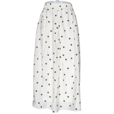 Maxi nederdel (Hvid, Sort) fra H&M Polyamid, Viscose, Polyester
