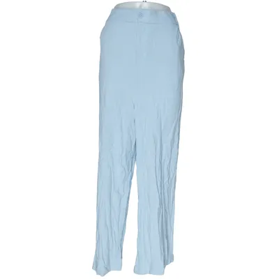 Pants (Blue) from Splash Linen, Viscose