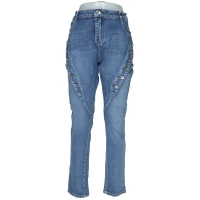 Jean (Bleu) de Laulia Denim Makers Coton, Élasthane