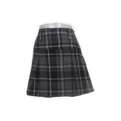 Skirt (Gray, Black, White) from Yessica Polyester, Wool