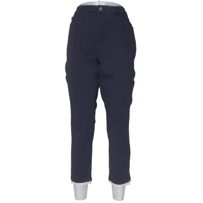 Broek (Blauw) van Logo Katoen, Elastaan, Viscose