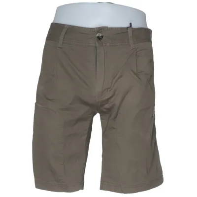 Short (Vert) de Pelle P Coton, Élasthane