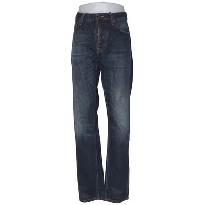 Spijkerbroek (Blauw) van Nudie Jeans Katoen