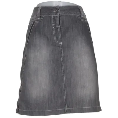 Denim skirt (Gray) from Claire Jeans