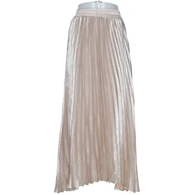 Jupe longue (Beige) de Buch Copenhagen Coton, Polyester