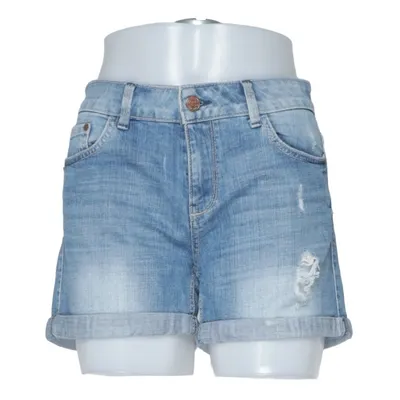 Short en jean (Bleu) de Denim by Lindex Coton, Élasthane