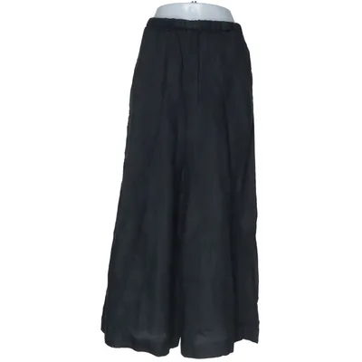 Palazzo pants (French Linen Wide Pants) from Muji Linen