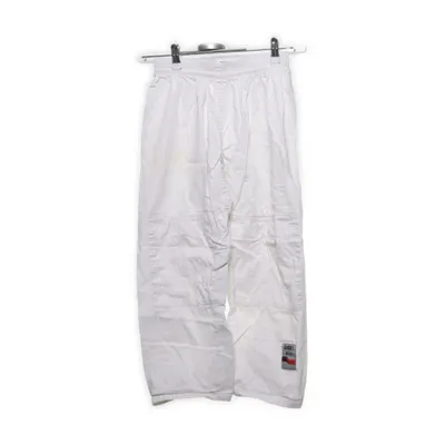 Kampsportsbyxor (Vit) från DAX Bomull