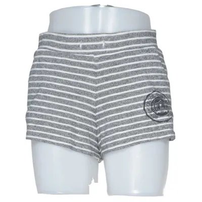 Sweat shorts (Gray, White) from Iris Cotton, Elastane, Polyester