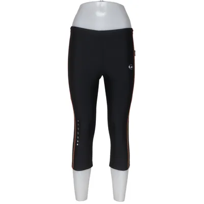 Træningsleggings (Sort, Orange) fra Ultrasport Elastan, Polyamid