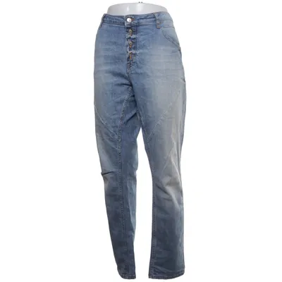 Spijkerbroek (Blauw) van Denim Rebel Katoen, Elastaan