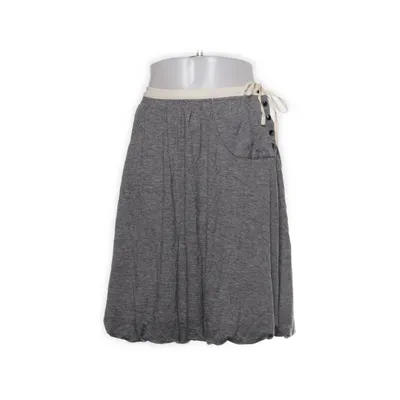 Jupe (Gris) de Maje Coton, Soie, Tencel, Laine
