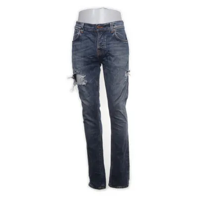 Spijkerbroek (Blauw) van Nudie Jeans Katoen, Elastaan