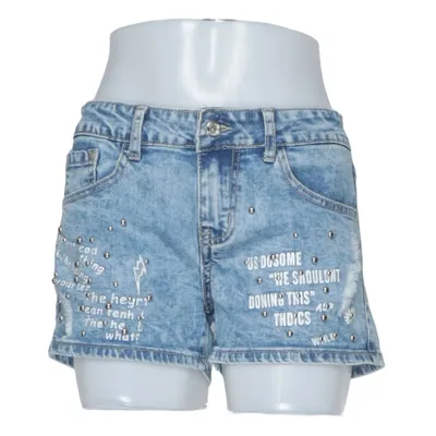 Denim shorts (Blue) from Denim Jeans Cotton, Elastane