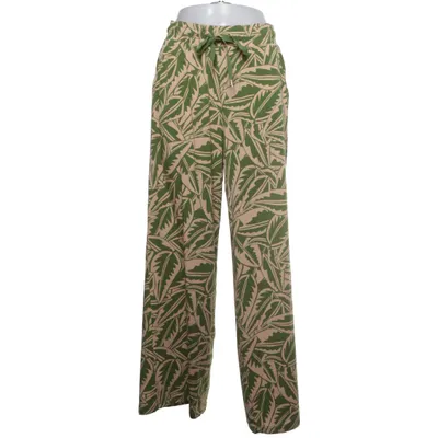 Palazzobyxor (Grön, Beige, Flerfärgad) från Women Essentials by Tchibo Elastan, Viskos