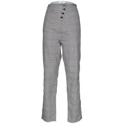Jakkesætsbukser (Grå, Flerfarvet) fra House of Lola Elastan, Polyester, Viscose