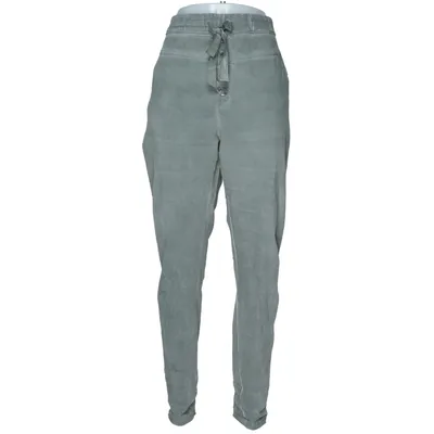 Broek (Grijs) van Made in italy Elastaan, Polyamide, Viscose