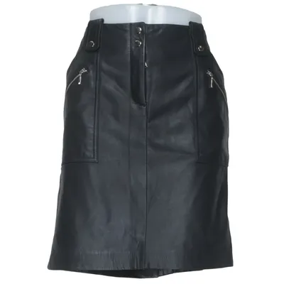 Leather skirt (Black) from Danier Acetate, Leather, Nylon