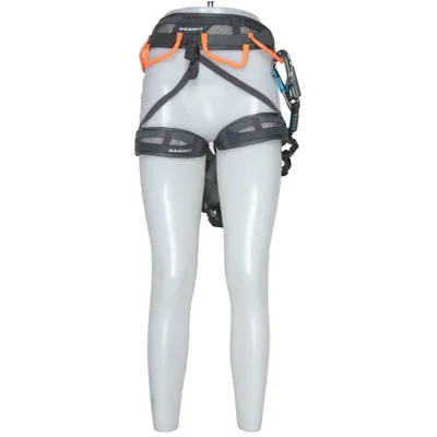 Climbing harness (Black, Orange) from Mammut
