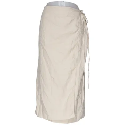Wrap skirt (Beige) from & Other Stories Linen, Lyocell