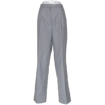 Kostuumbroek (Grijs) van Piretta Polyester, Wol