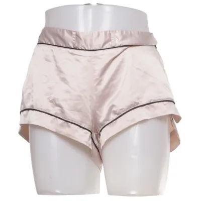 Pajama shorts (Beige, Black) from Lindex Elastane, Polyester