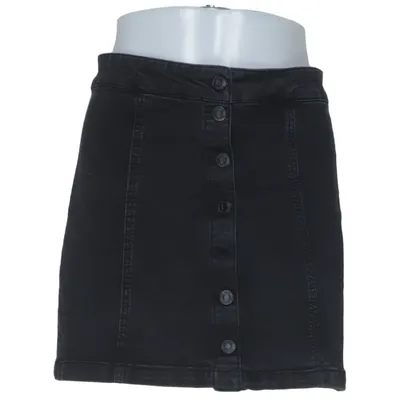 Jeanskjol (Grå) från Mudd Bomull, Elastan, Polyester, Viskos