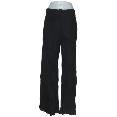 Palazzo pants (Black) from Sarah Pacini Cotton, Metallic fiber
